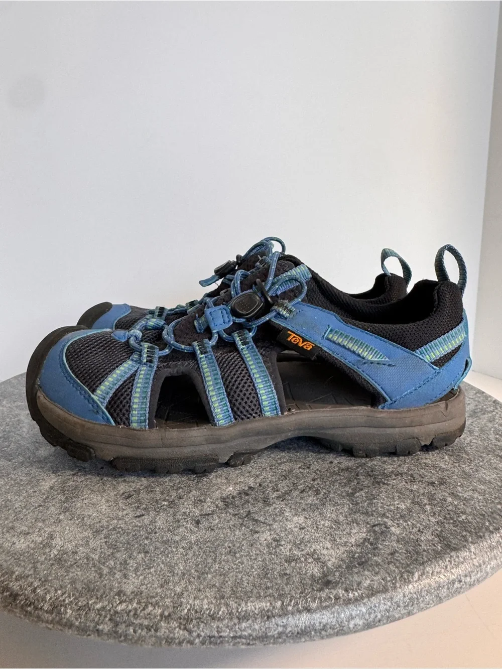 Teva Manatee Blue Black Watershoes Shoes Sandals 3